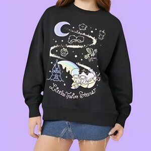 Forever 21 Little Twin Stars Sweater Blue Size XS / M